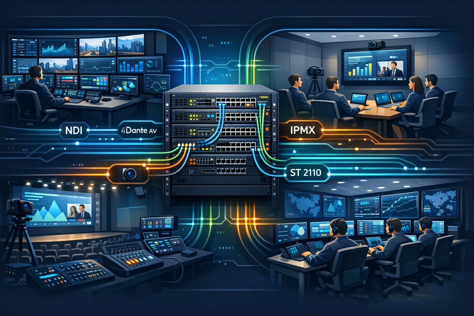 Áudio e Vídeo Sobre IP : entenda tudo !